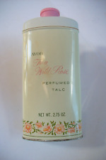 VINTAGE AVON - To A Wild Rose - Empty Talc Container picture