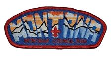 BSA Montana Council CSP Patch RED Bdr. - 1200 picture