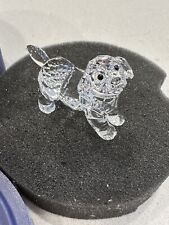 NIB Authentic SWAROVSKI Labrador Puppy Standing Crystal Clear Figurine #5400141 picture