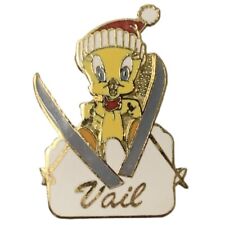 Vintage Vail Ski Resort Tweety Bird Travel Souvenir Pin picture