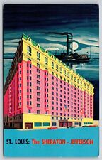 Artist Conception~St Louis Missouri~The Sheraton-Jefferson Hotel~Vintage PC picture