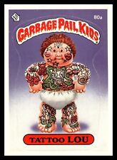 1985 Topps Garbage Pail Kids GPK Original Series 2 #80a Tattoo LOU   Glossy picture