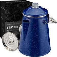 Classic Percolator Coffee Pot — Camping Coffee Percolator, Campfire Coffee Pot picture