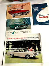 1958, 1960, 1961, 1965  OLDSMOBILE:  4 CAR / AUTO BROCHURES - (4 ITEMS) picture