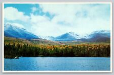 Postcard: Mt. Katahdin - Snow/Foliage, Baxter Park, Maine - 1981, Unposted (M7h) picture