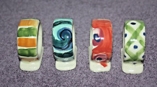 Vicki Carroll Set of 4 Napkin Rings picture