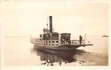 Rouses Point New York Car Ferry Boat Real Photo Vintage Postcard AA85714 picture