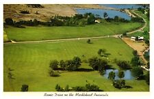 Marblehead Peninsula OH Ohio Scenic Drive Bay Shore Lake Erie Chrome Postcard picture