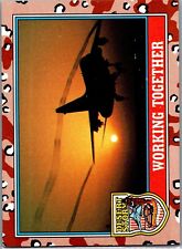 1991 Topps Desert Storm - #147 Working Together picture