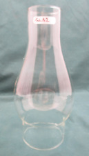 CLEAR GLASS KEROSENE OIL LAMP CHIMNEY SHADE - 3