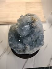 10.5 Pound Natural Blue Celestite Crystal Geode picture