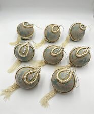 Vintage Victorian Shabby Chic Pearl Ornaments Lot of 8 picture