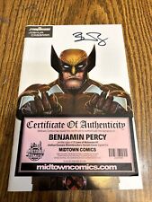 X Lives Of Wolverine #1 Cassara Stormbreakers Cover Signed By Benjamin Percy picture