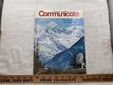 1974 RCA Radio Communicate Magazine Employee NBC TV November Dec Alaska Pipeline picture