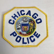 Chicago Police Illinois Version 110 Yellow Shoulder Patch picture