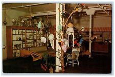 c1950 Interior Cass County Store Gift & Antique Shop West Virginia VA  Postcard picture