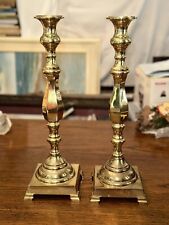 Pair Of Vintage Candle Stick Holders 17” picture