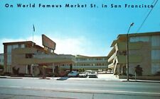 Postcard CA San Francisco Becks Motor Lodge Market St Chrome Vintage PC G3202 picture