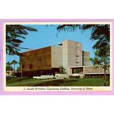 Postcard FL University Of Miami J Neville McArthur Engineering Building 1961 picture