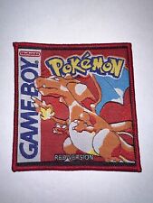 POKEMON CHARIZARD RED VERSION SEW ON WOVEN PATCH picture