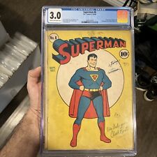 Superman #6 1940 CGC 3.0 Classic Cover  picture