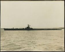 1930s US NAVY SUBMARINE USS SEAL ORIGINAL 8X10 PHOTO SANK JAPANESE SHIP 15-49 picture