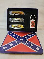 Civil War Collector Knife  Commemorative Set in A Tin picture