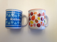 Hershey's mini kisses and Resse's Easter Egg coffee mugs Pair one of each design picture
