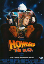 ED GALE HOWARD SIGNED HOWARD THE DUCK  12X18 PHOTO AUTO BECKETT BAS COA 1 picture