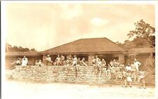 Vintage RPPC Postcard Bath House Cowans Gap Pennsylvania Unposted Photo picture