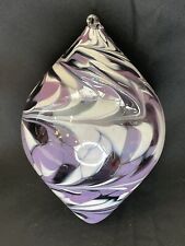 ZORZA (Poland) Hand Blown Glass 7” Ornament picture