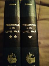 Personnel of the Civil War Two Volume Set. Introduction By William Amann.1961.HC picture