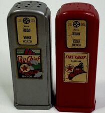 Texaco Sky And Fire Chief Salt And Pepper Shakers 1957 picture