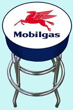 Mobile Mobilgas Gas Bar Stool Stools picture