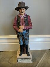 Vintage Lionstone Whiskey Decanter Sheriff, Western 14” EMPTY picture
