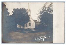 1911 M.E. Church South Dayton New York NY, Cattaraugus RPPC Photo Postcard picture