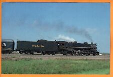 Rebuilt Nickel Plate Road 587 Steam Locomotive-Unused Oversized Super Postcard picture