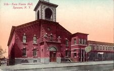 New York Postcard: Turn Verein Hall- Syracuse  picture