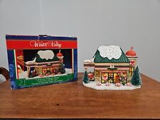 Winter Valley 7-Eleven Christmas Village Store  2004 Vintage Christmas Rare picture