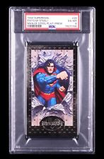 1994 🏗️ Skybox Superman Man of Steel PLATINUM Series Prem. Ed. F.O.S. 🏗️ PSA-6 picture