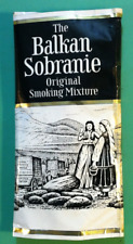 Vintage Tobacciana The Balkan Sobranie Original Smoking Mix Tobacco Pouch EMPTY picture