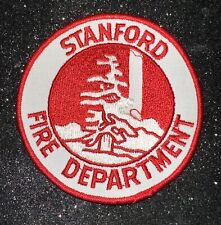 Stanford Fire Dept Patch CA  University Cal Fire ~ Vintage picture