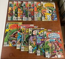 GODZILLA: KING OF THE MONSTERS (1977) #s 5 8-11 13 14 16-20 22 Lot of(13) Comics picture