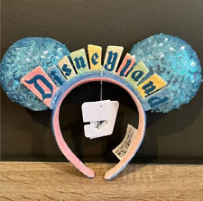 Disneyland Marquee Sign Ears Headband Disney Parks Happiest Place Edition US picture