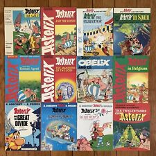 Asterix #1, 3-4, 14-15, 17, 23-25, 28-29 & Twelve Tasks of.. Vintage PB Set ~GD picture