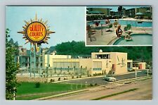Arlington VA-Virginia Quality Court Motel South Gate Antique Vintage Postcard picture