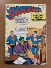 Superman #143 Frankenstein Cover Silver Age Superhero Vintage DC Comic 1961 FN- picture
