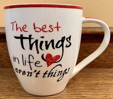 Retired Divinity THE BEST THINGS IN LIFE AREN’T THINGS Coffee Mug Galatians 5:22 picture