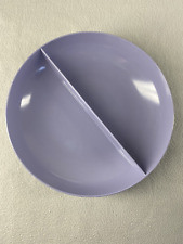 Vintage Royalon Melmac Purple Lavender Divided Serving Dish Bowl 10