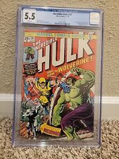 🔥Incredible Hulk #181 CGC - 5.5 1st Full Appearance Wolverine🔥 picture